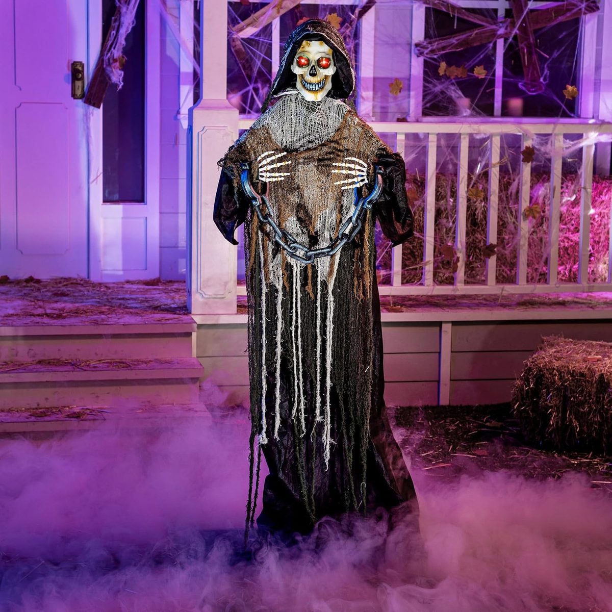 Segador de la Muerte Animatronico con Cadena JOYIN (1.70 m)
